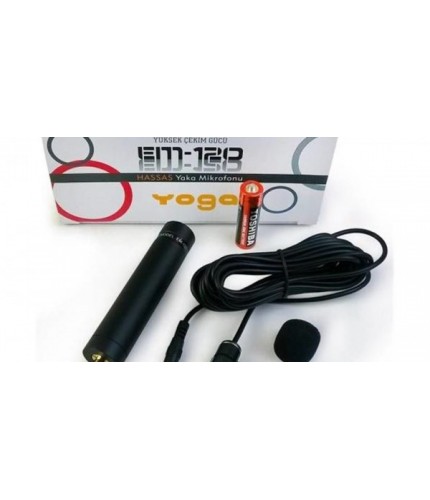 YOGO EM 120 YAKA MİKROFONU YOGO EM 120 YAKA MİKROFONU